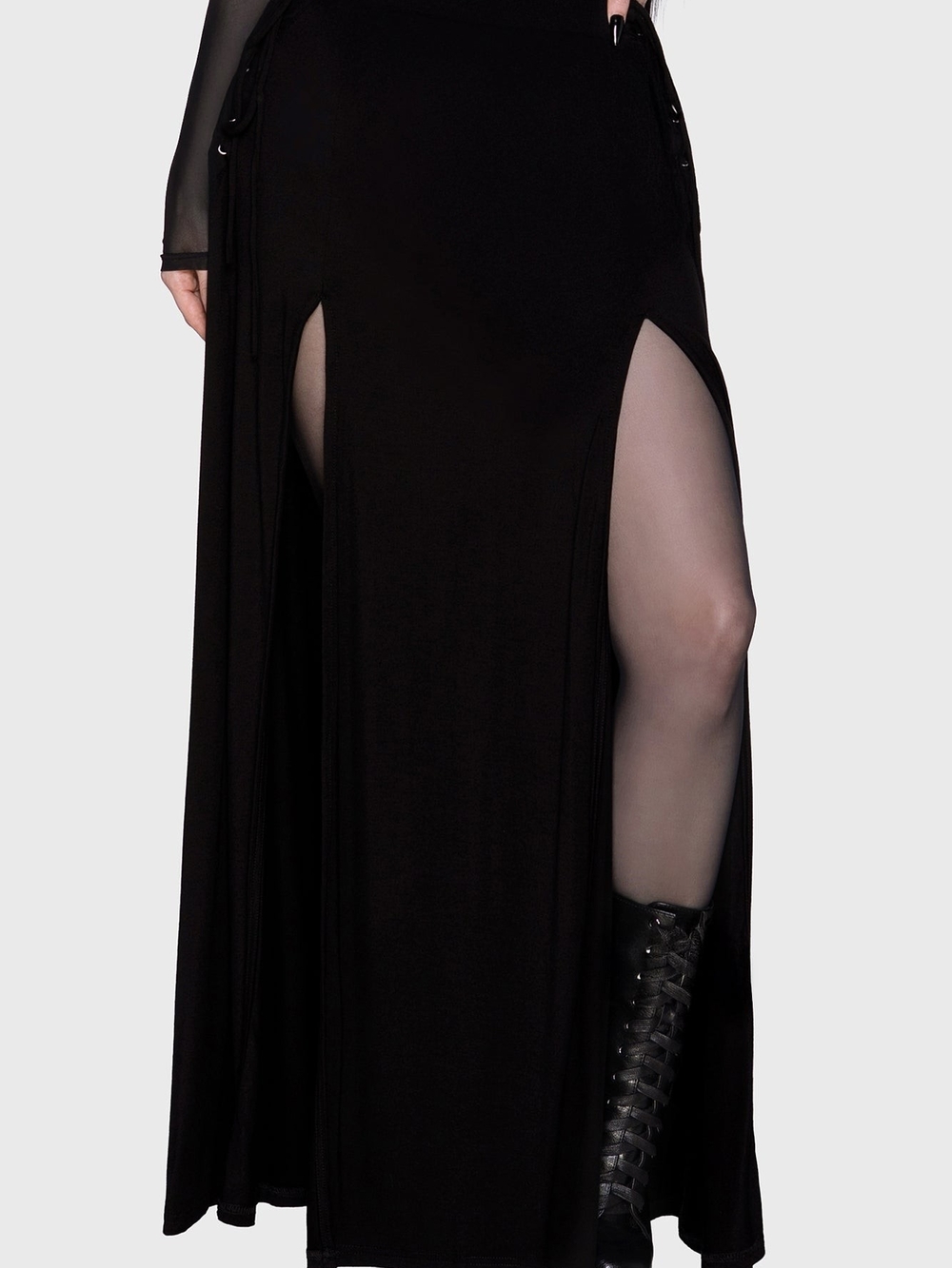 Killstar Hellverina Split Skirt XL NWT